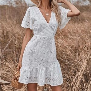 White summer dress